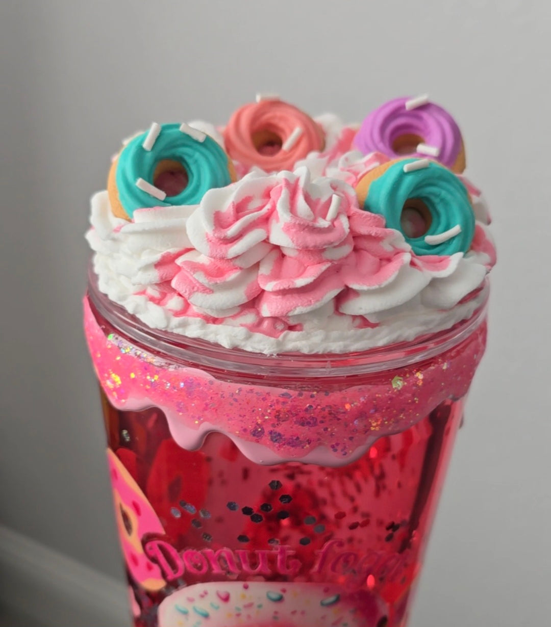 "Donut Forgot I Love you" 24oz Acrylic cup