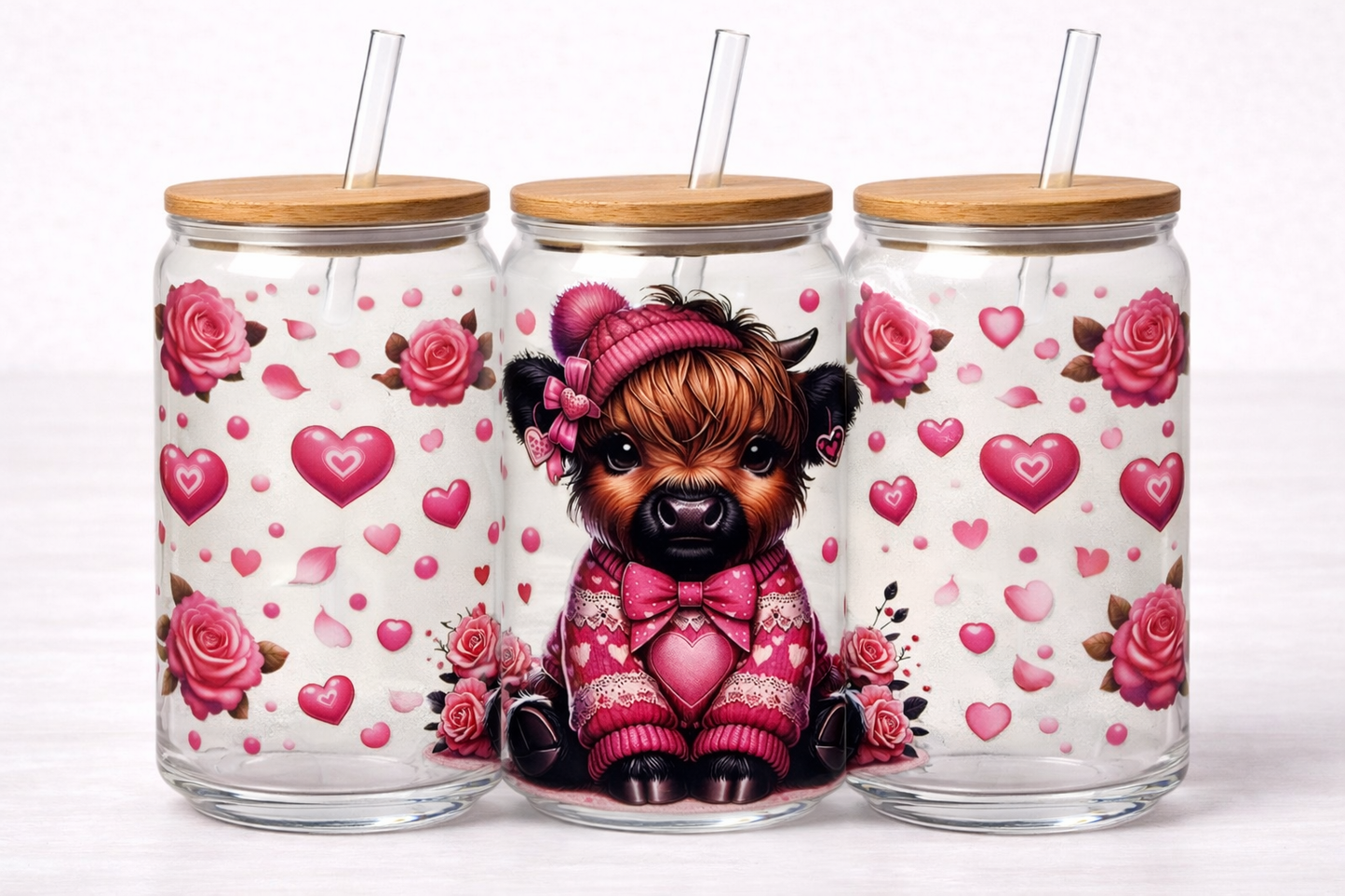 "Valentine's Highland Cow"- #289
