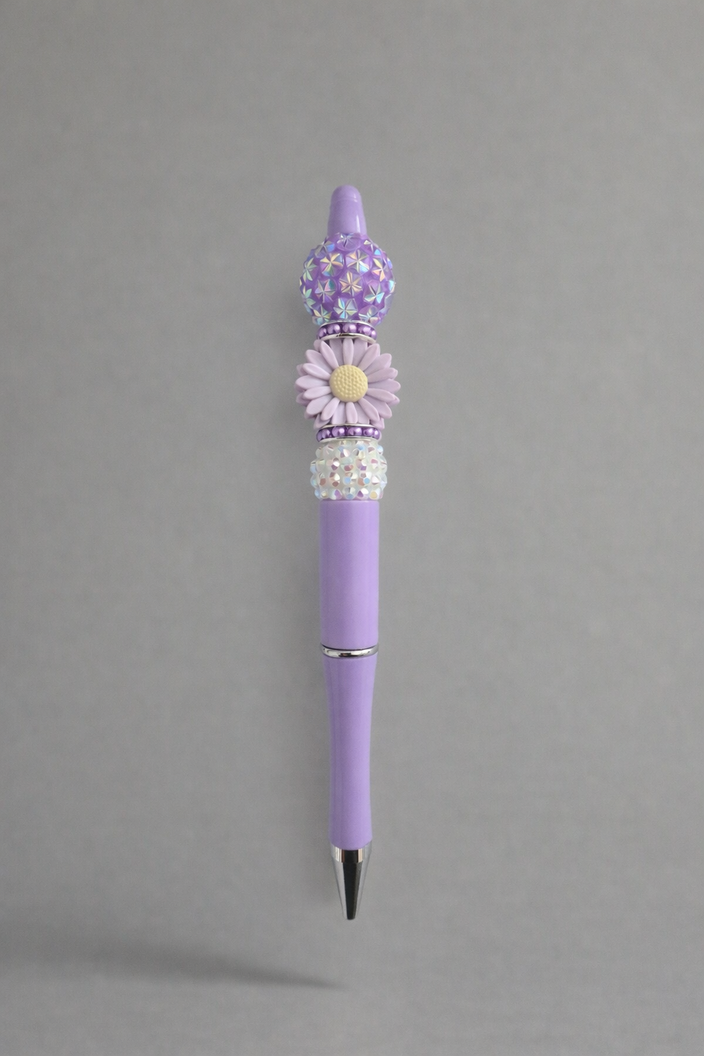 Purple flower pen