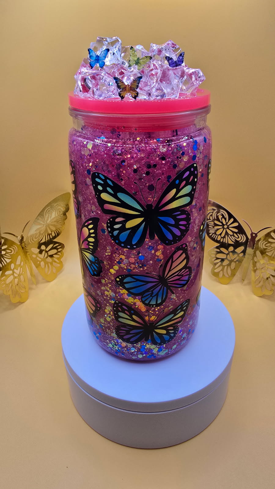 Butterfly 16oz Snowglobe